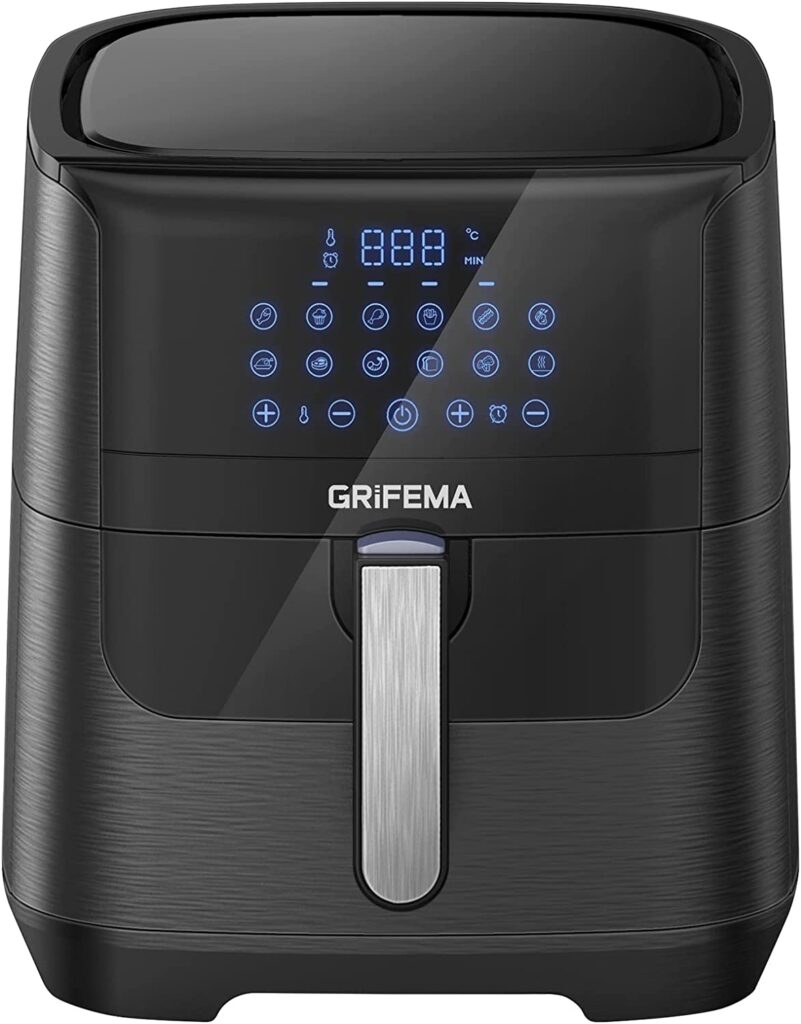 GRIFEMA GC2001 5.5 L. Freidora de aire, Freidora sin aceite ( Air Fryer )